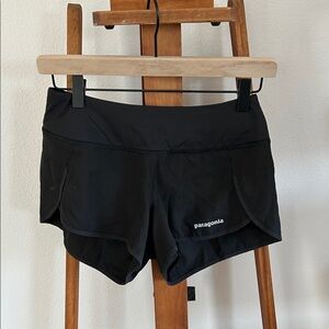 Patagonia Women's Black Running Shorts